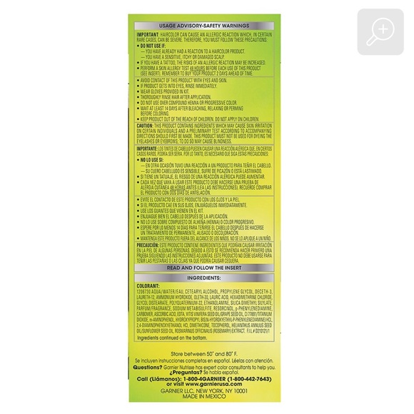 NWT Garnier Nutrisse Ultra Coverage Permanent Haircolor Spiced Hazelnut … - Picture 3 of 4